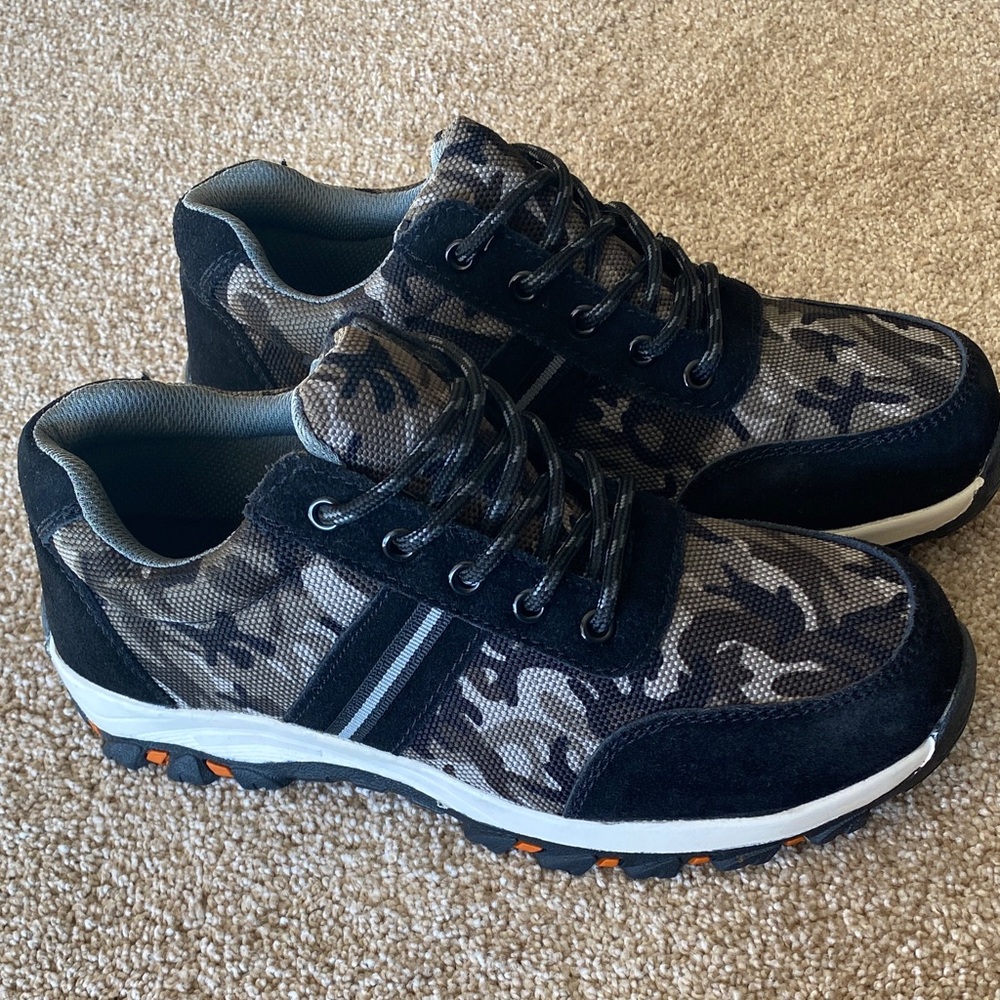 Indestructible Men's steel toe/safety Camo Lace-Up Boot Sneakers size EU 41 - Picture 3 of 8
